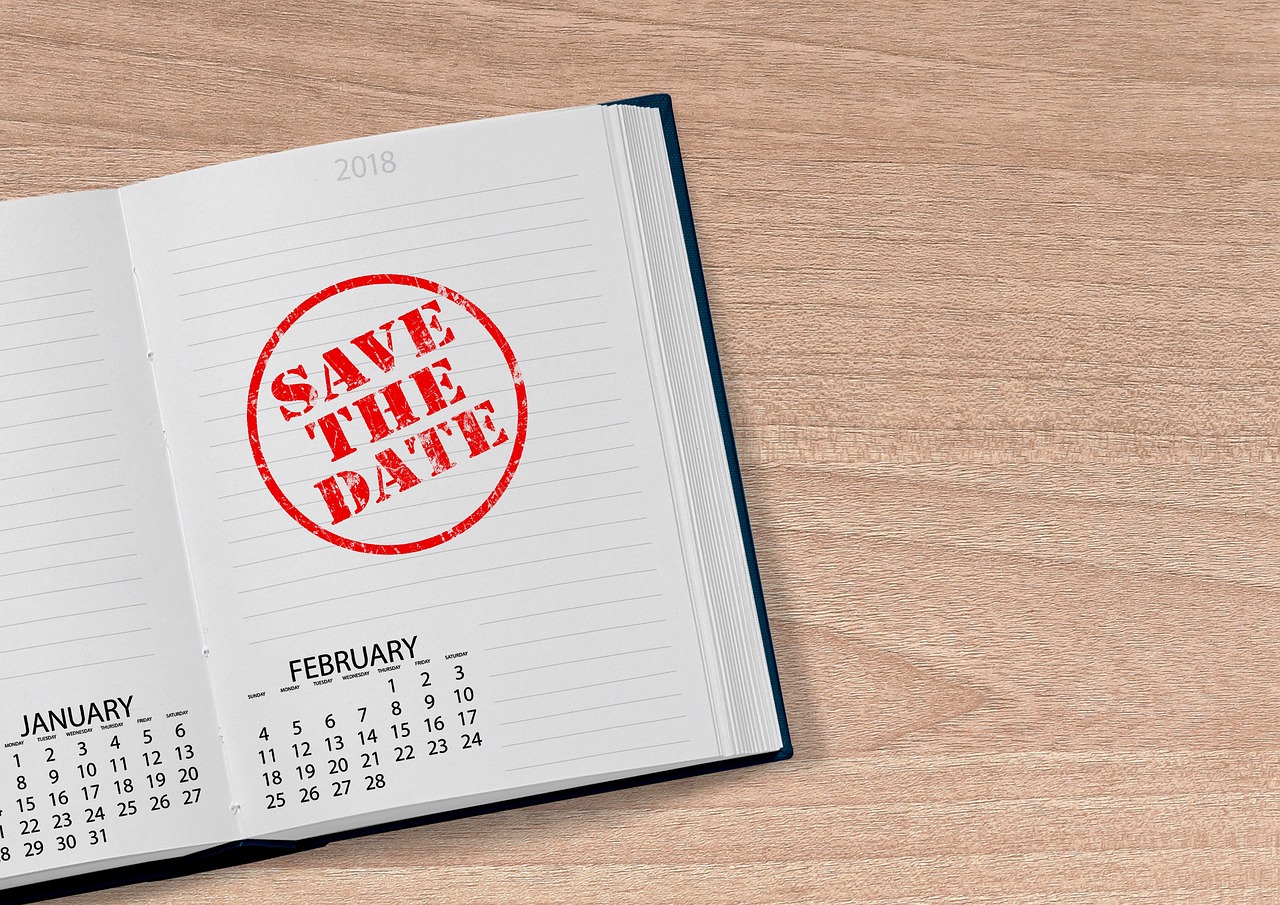 Photo by Darkmoon_Art calendar, a book, date